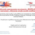 featured image Warsztaty „Aktywna strefa nordic walking”