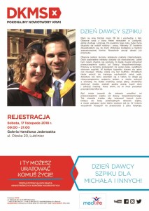 Dzień Dawcy Szpiku dla Michała i Innych_Lubliniec